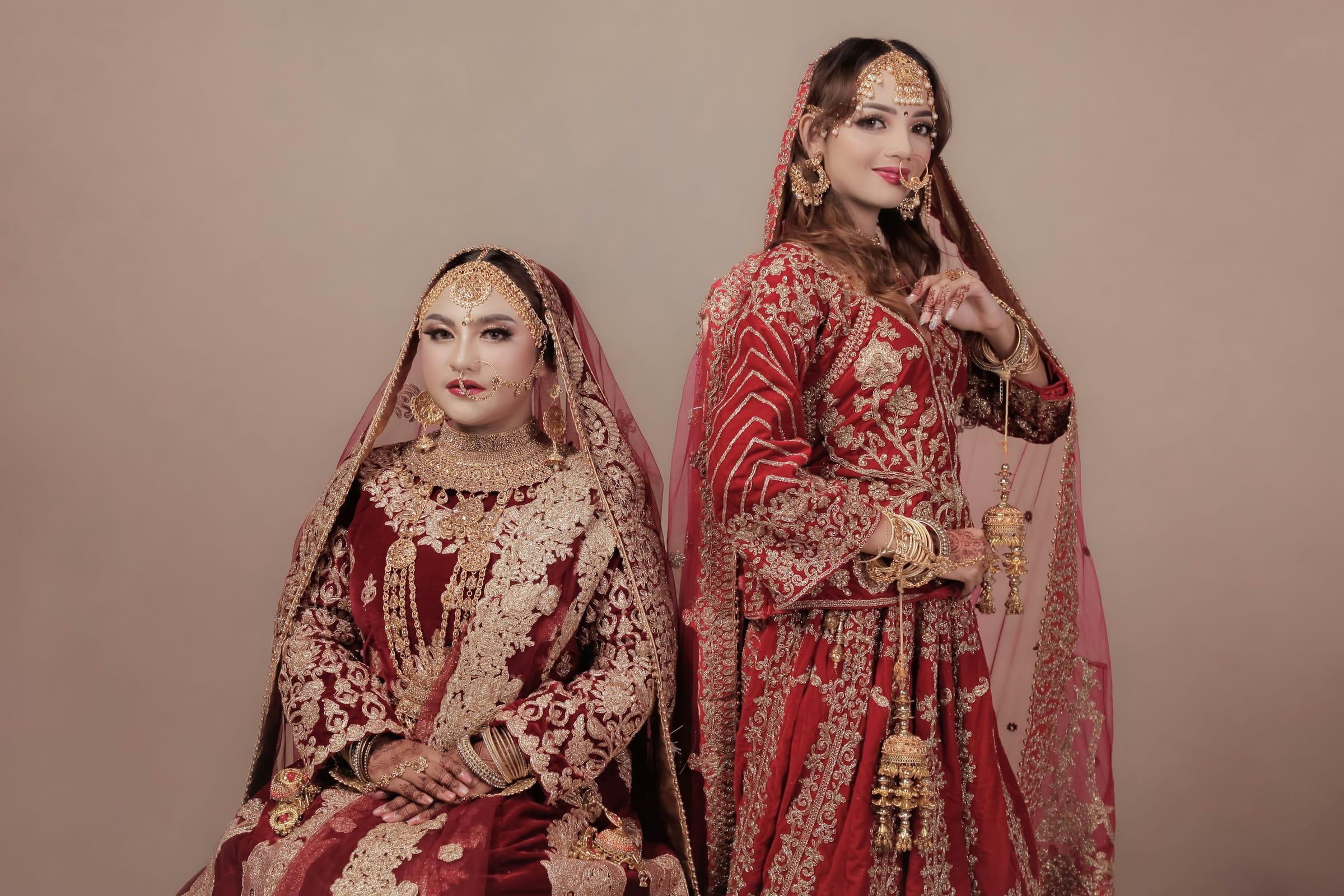 Brides in Geeta Fashion Hub bridal couture